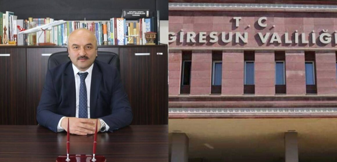 Giresun Valiliği, İl Basın ve Halkla İlişkiler Müdürü hakkında idari soruşturma başlatıldığını duyurdu. Giresun Valiliği tarafından yapılan yazılı açıklama görseli