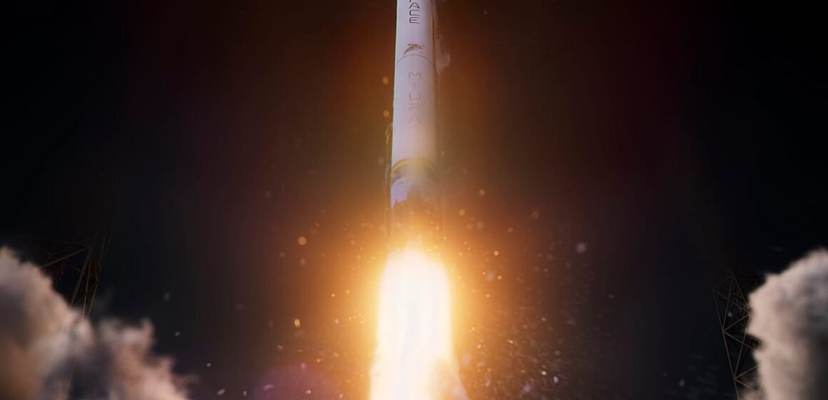 PLD Space'in MIURA 5 roketi için hazırlanan fırlatma platformu