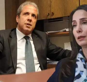 Şamil Tayyar, DEM Parti Eş Genel Başkanı Tülay Hatimoğulları'nı şikâyet etti Şamil Tayyar'ın sosyal medya paylaşımı ve Hakkari Yüksekova taziye programı haber görseli