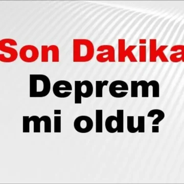 Türkiye deprem haritası üzerinde 30 Ağustos 2026 AFAD ve Kandilli son deprem noktaları