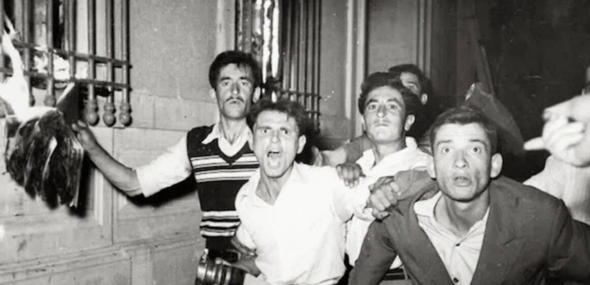 6 Eylül 1955'te İstanbul'da başlayan olaylar, kısa sürede kitlesel şiddete dönüştü. 6-7 Eylül 1955 olayları sırasında İstanbul'da yağmalanan bir dükkânın arşiv görüntüsü