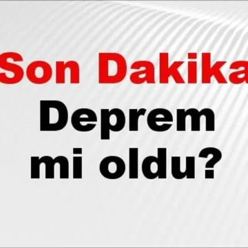 AFAD ve Kandilli 15 Eylül 2026 son depremler haritası