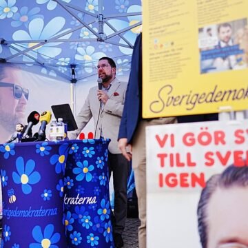 İsveç'te 13 Eylül genel seçimi öncesinde oy kullanma işlemi
