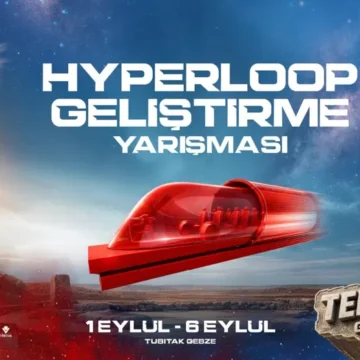 TÜBİTAK Gebze Kampüsü'nde 208 metrelik test tünelinde Hyperloop kapsülü