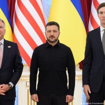 Trump'ın özel temsilcileri Witkoff ve Kushner, Kiev'de Zelenskiy ile basın toplantısında